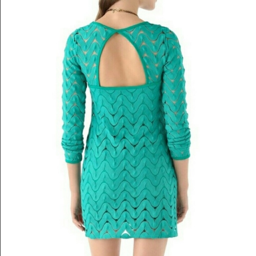 Free People Lace Cut-Out Bodycon - Picture 2 of 4
